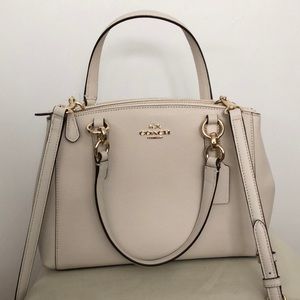 Coach pebble leather satchel /crossbody option